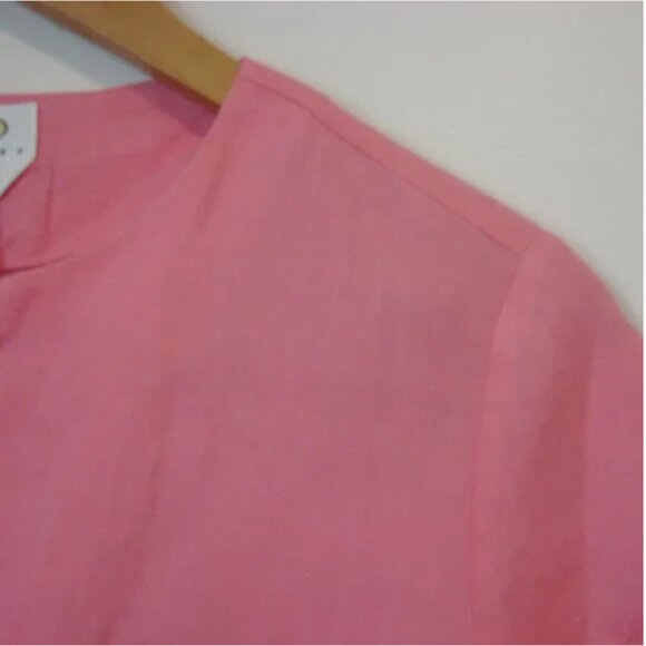 Talbots Pink Button Down Shirt - Picture 5 of 12